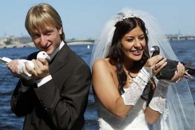 «Он сходил с ума от любви»: чем обернулся первый брак Евгения Плющенко с дочерью бизнесмена и как Мария Ермак спустя 18 лет нашла покой