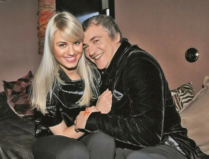 Дмитрий Дибров и Александра Шевченко, чья карьера получила толчок благодаря браку с телеведущим.
