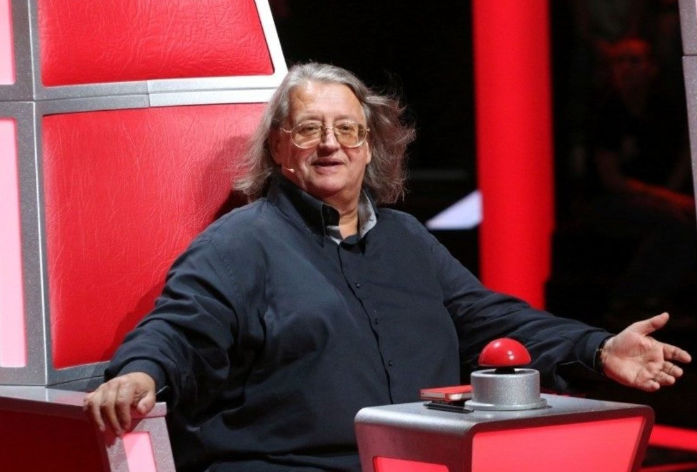 Александр Градский и участники шоу «Голос»