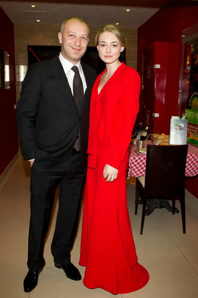 Оксана Акиньшина с продюсером Арчилом Геловани
