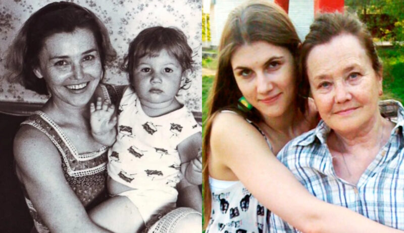 Марьяна с бабушкой, легендарной Жанной Прохоренко