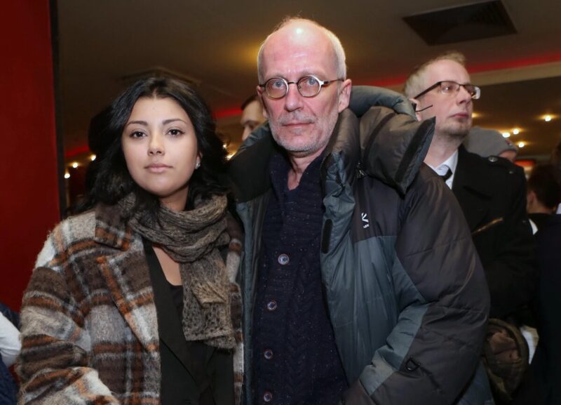 Александр Гордон и актриса Нозанин Абдулвасиева, мать его двух сыновей, до их расставания в 2020 году.