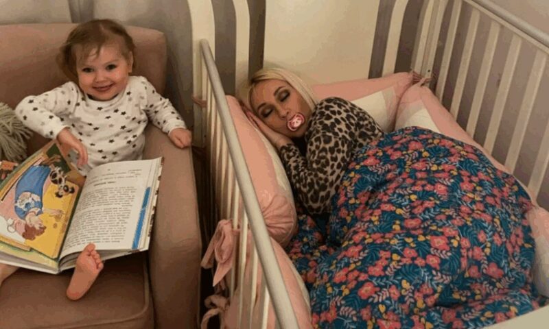 Лера Кудрявцева наслаждается материнством с дочерью.