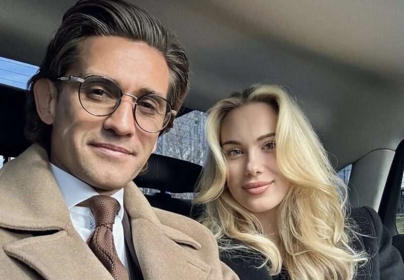 Руслан Нигматуллин с новой супругой Эвелиной Сынче.