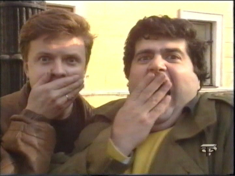 Сергей Супонев и Георгий Галустьян в передаче "Марафон-15".