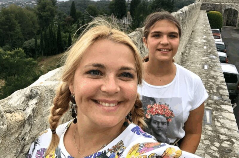 Ирина Пегова с дочерью Татьяной.