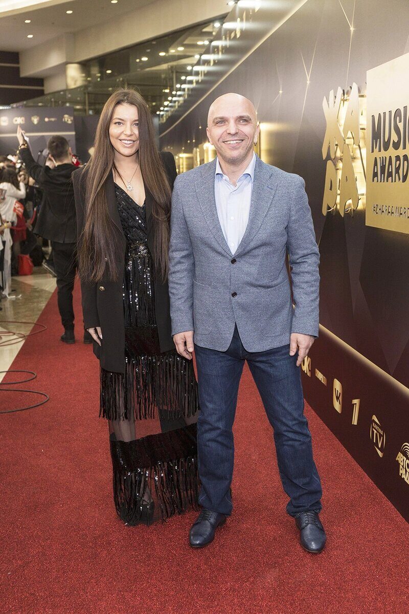 Александр Шоуа со своей второй супругой Натальей.