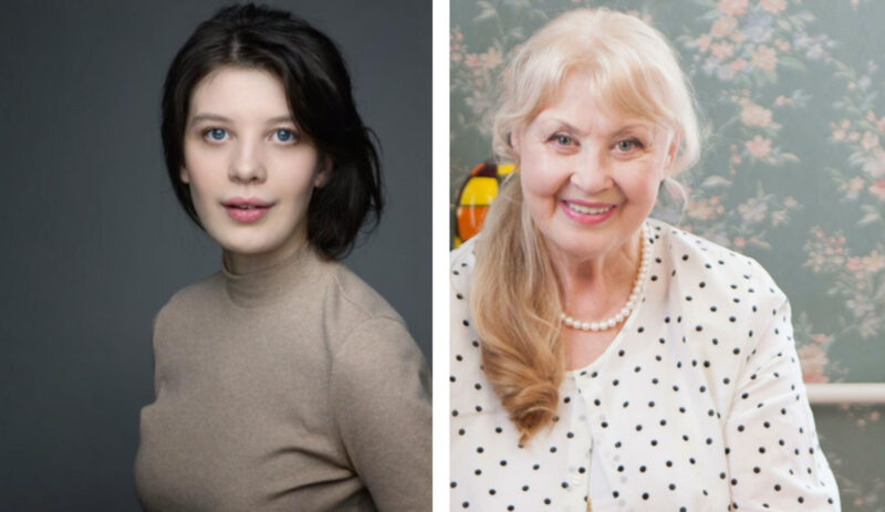 Мария Золотухина и её бабушка Нина Шацкая