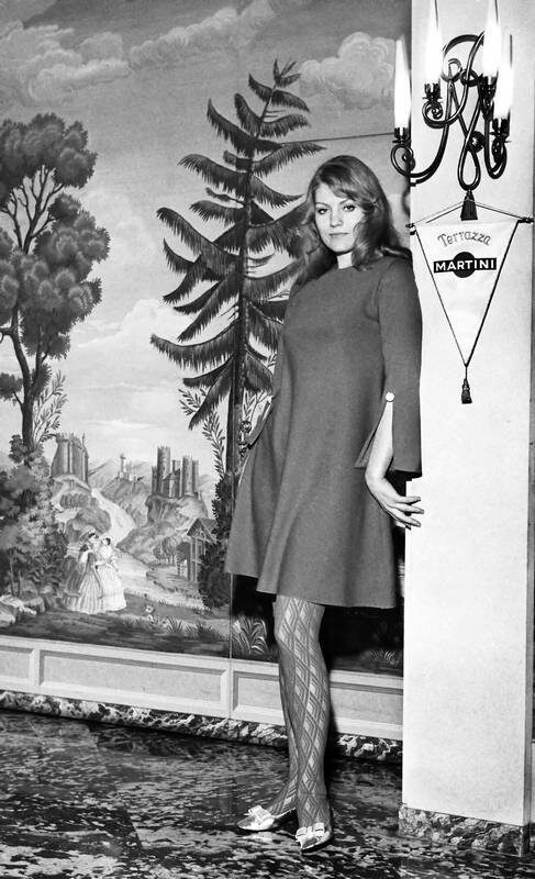 Анна Герман в Милане, 1967 год, перед роковым поворотом судьбы.