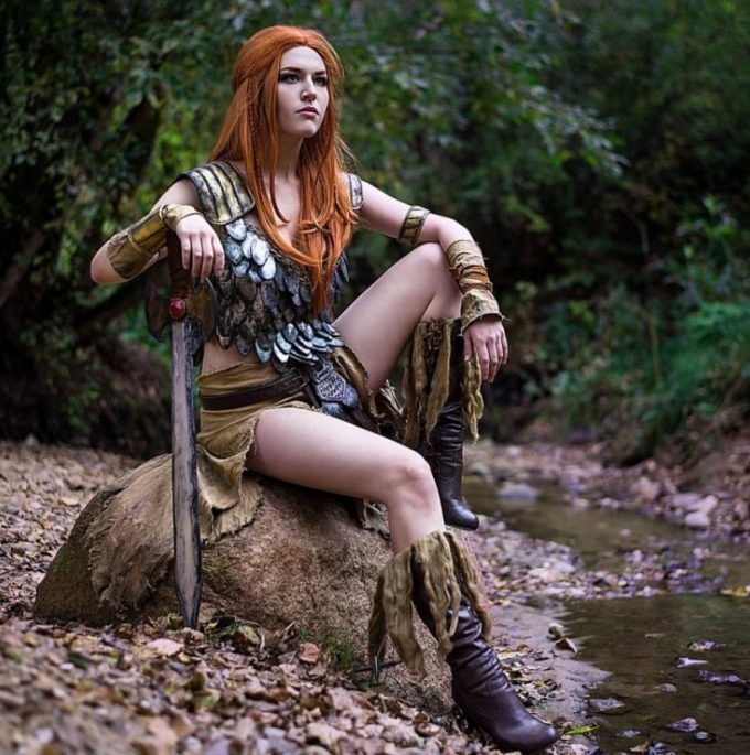 Екатерина Ланн в одном из своих впечатляющих косплей-образов, созданных под брендом Elysian Rebel.