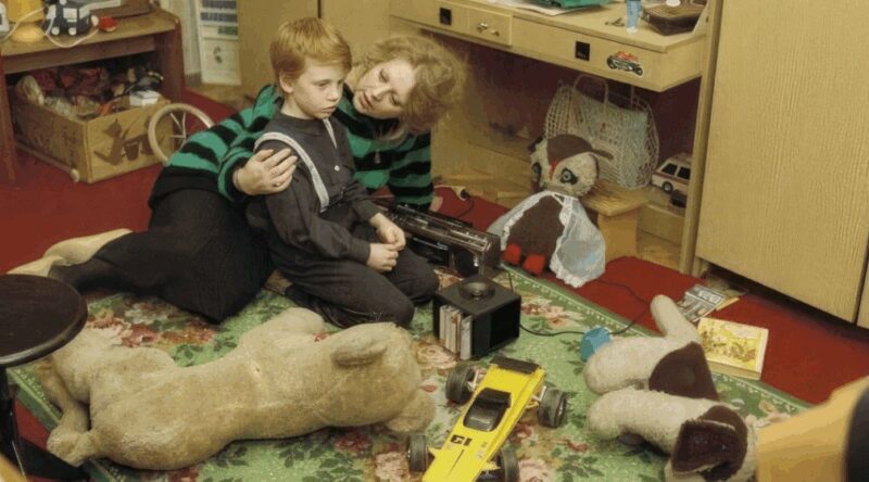 Светлана Крючкова с Дмитрием, своим старшим сыном