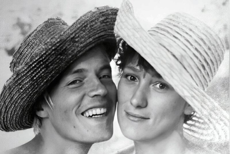 Евгений Жариков с первой женой Валентиной Зотовой