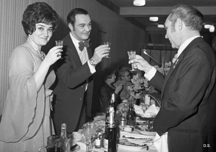 Свадьба Муслима Магомаева и Тамары Синявской в 1974 году.