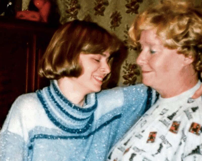 Руфина Нифонтова с дочерью Ольгой, которую актриса воспитывала в строгости.