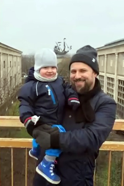 Сын Прохор с внуком Платоном