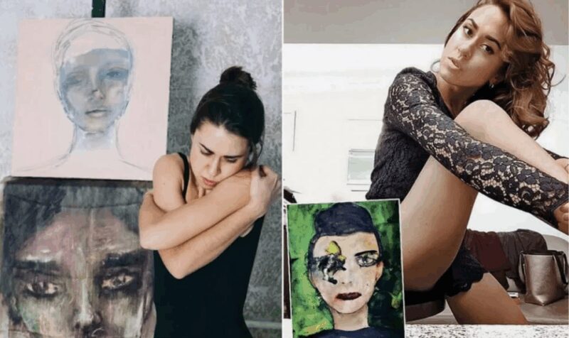 Картины Татьяны Плаксиной, которые вызвали бурные обсуждения в сети.