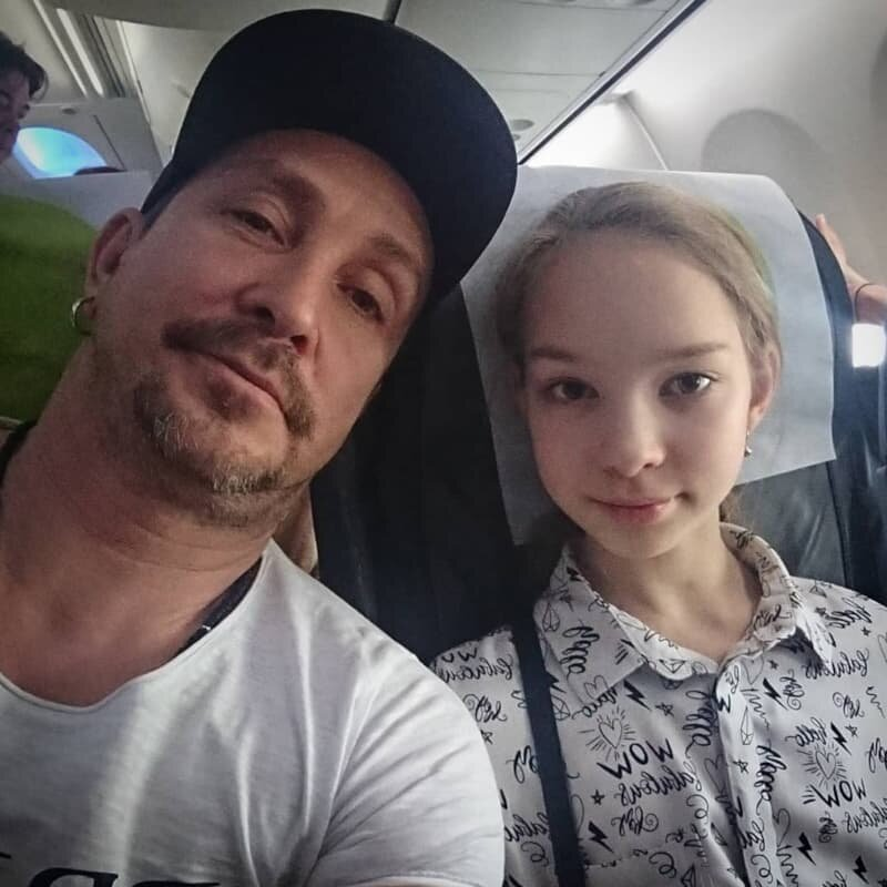 Александр Фадеев со старшей дочерью Софьей, до их разрыва