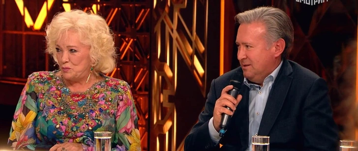 Екатерина Шаврина и Александр Павловский на публичном мероприятии.