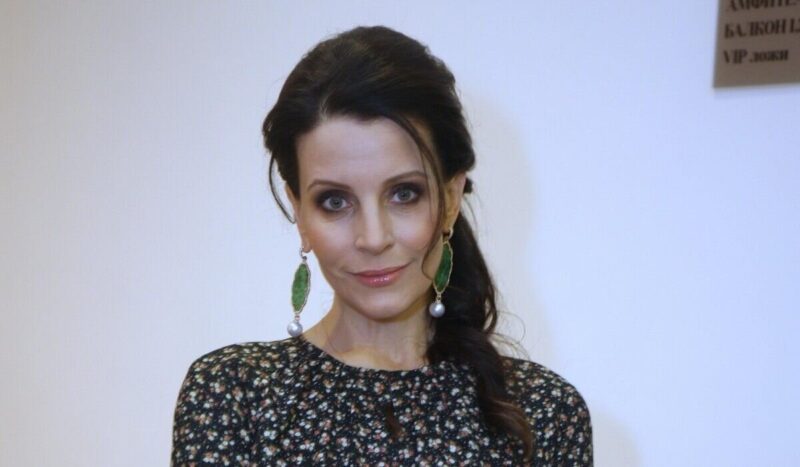 Актриса Евгения Крюкова в начале карьеры