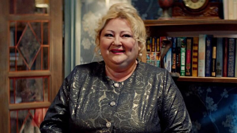 Фрагмент из фильма «Домовой» с участием Юлии Сулес.