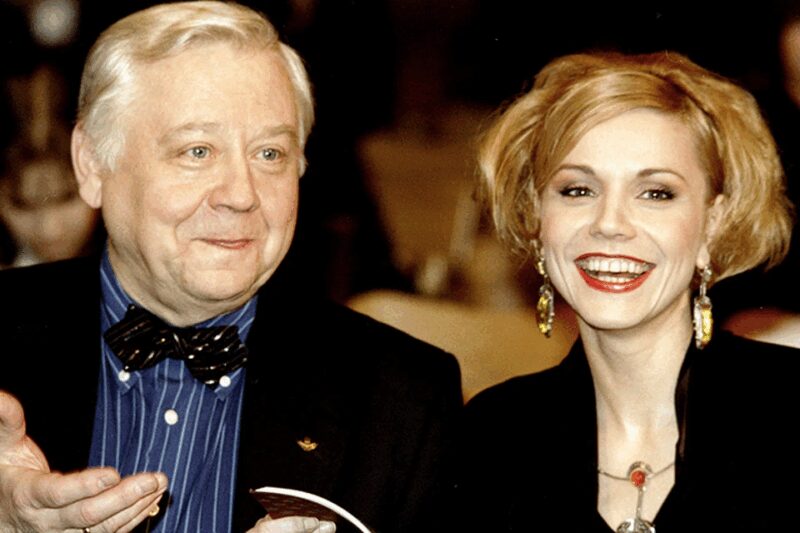 Олег Табаков и Марина Зудина вместе.