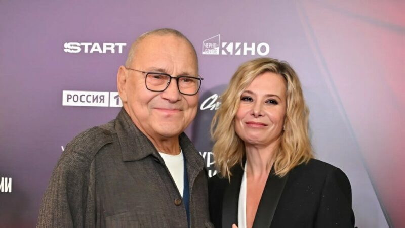 Юлия Высоцкая и Андрей Кончаловский, чья семья является примером взаимопонимания.