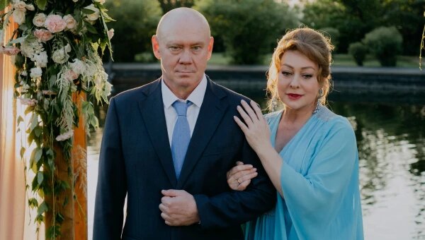 Виталий Хаев в компании Марии Ароновой.