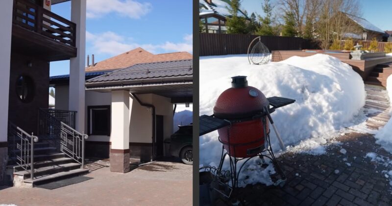 «Не импульсивная покупка»: как выглядит роскошный особняк Стаса Костюшкина за 10 км от МКАД, который он строил 20 лет