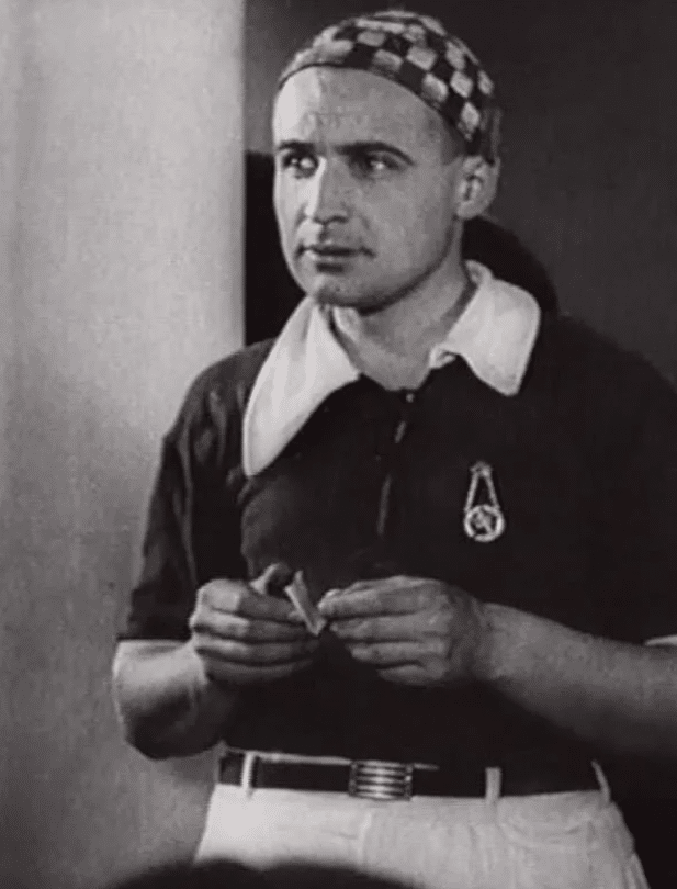 Кадр из фильма «О странностях любви» (1936), где Александр Роу сыграл свою единственную роль.