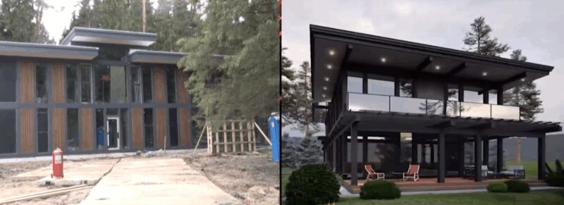 На участке планируется постройка 10-метрового бассейна.