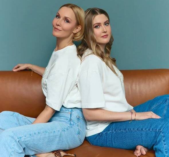 Екатерина с дочерью