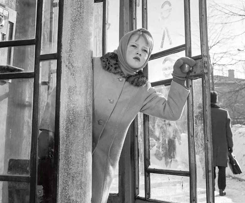 Юная Елена Проклова в одном из своих первых фильмов, 1965 год