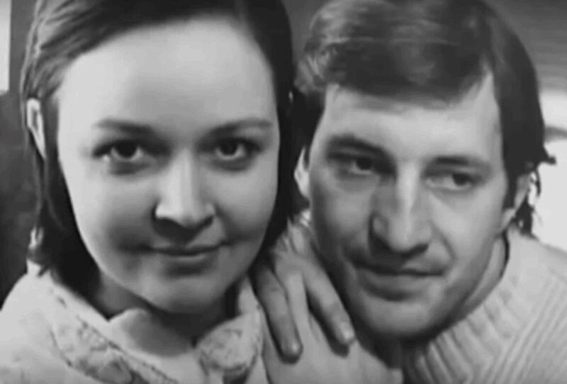 Ирина Акулова с первым мужем Вячеславом Жолобовым
