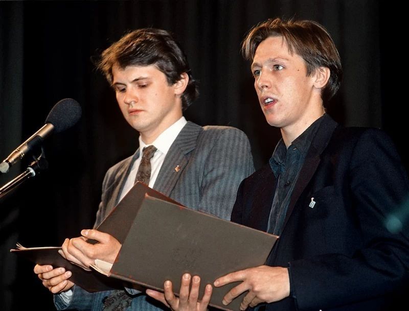 Вячеслав Невинный-младший и Михаил Ефремов.