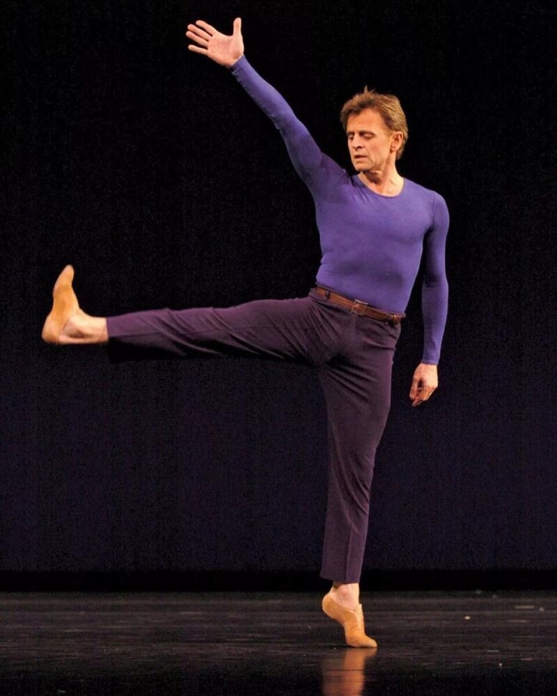 Знаменитый танцор Михаил Барышников в расцвете своей карьеры.