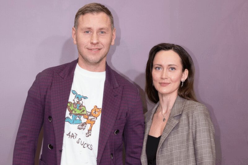 Михаил Тарабукин с невестой Екатериной Ковешниковой