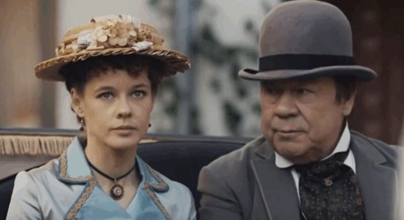 Артист в роли Шульгина в биографической ленте «Шаляпин»