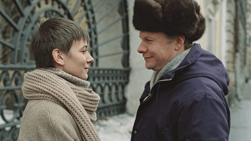 Елена Сафонова в роли Ольги в фильме «Зимняя вишня» 1985 года