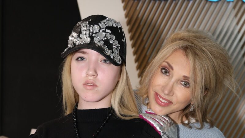 Елена Воробей с дочерью Софией: крепкие семейные узы