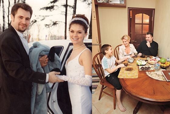 Актриса в период первого брака, до встречи со второй любовью.