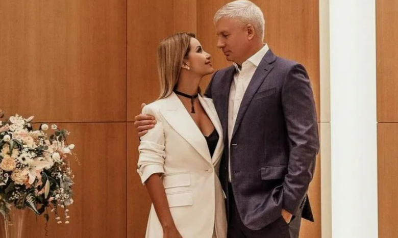 Ольга Орлова и Валерий Масалов после заключения брака.