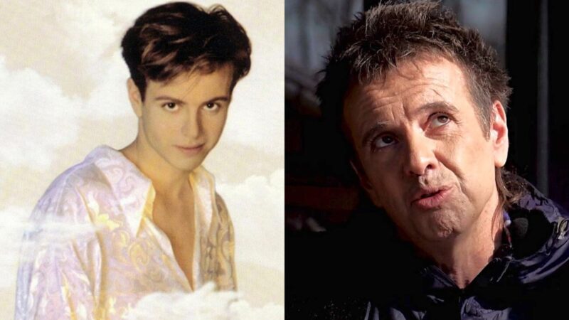 Андрей Губин в молодости и в зрелом возрасте, коллаж из двух фото