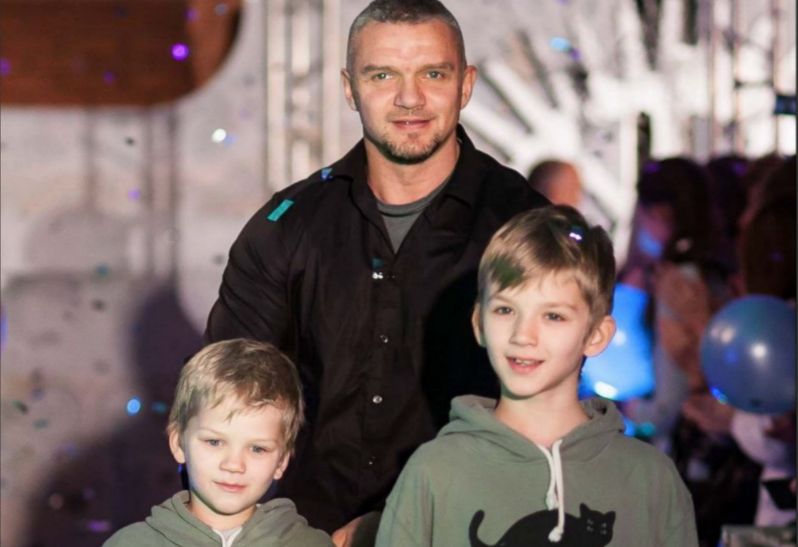 Владимир Епифанцев с Орфеем и Гордеем