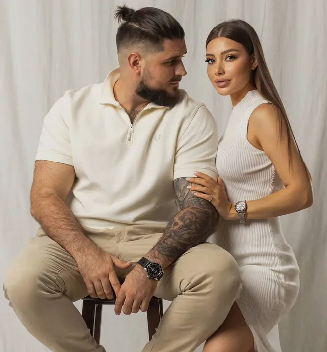 Николай Свечников с супругой Антониной.