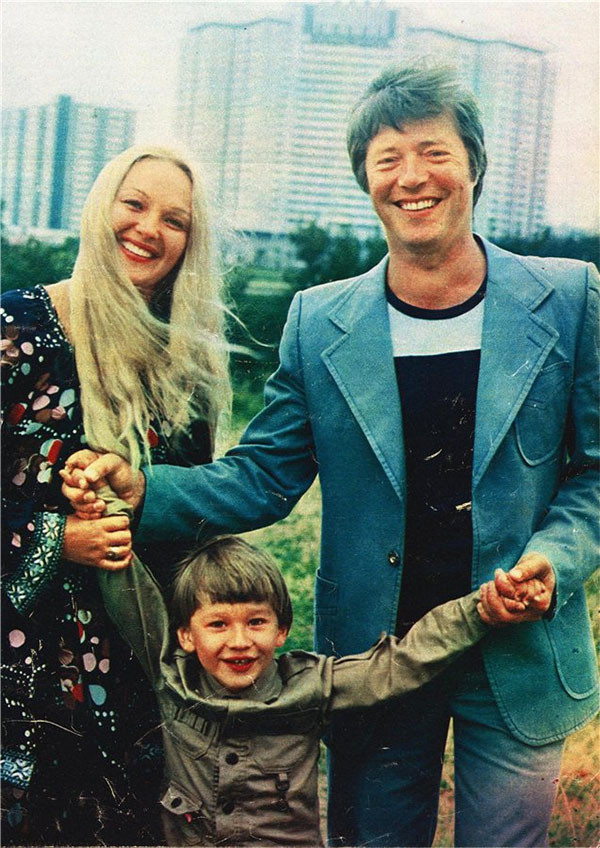 Сын Фёдор Жариков в детстве