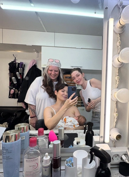 Ида не стала засиживаться в декрете