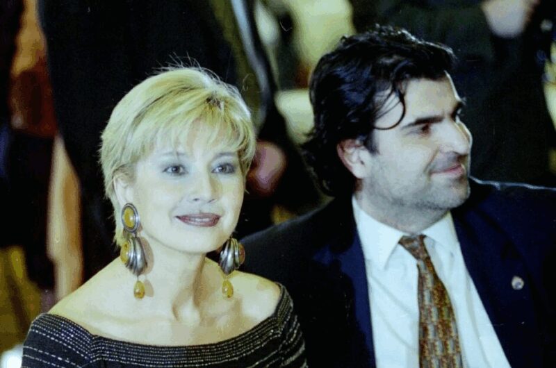 Татьяна Веденеева со своим вторым мужем Юрием Бегаловым.