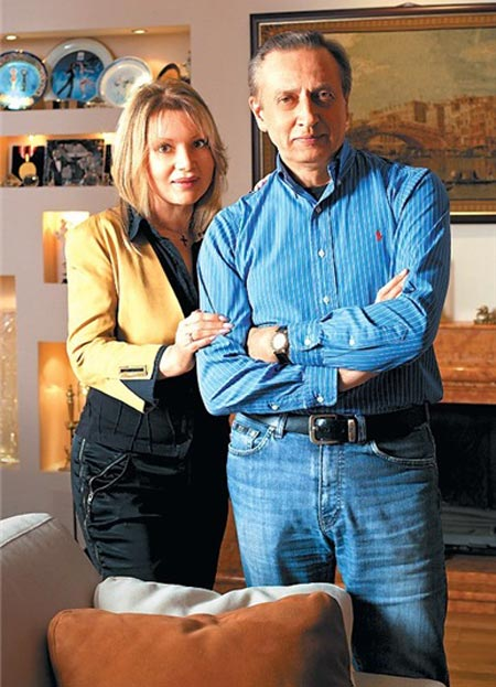 Александр Горшков со второй женой Ириной