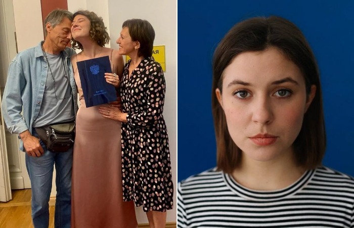 Анатолий Лобоцкий с дочкой Анной.