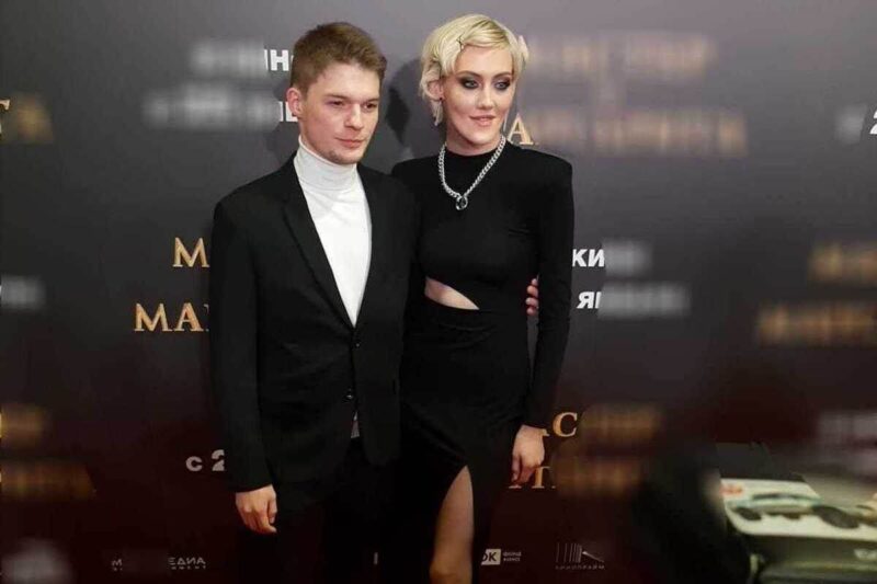 Счастливая пара: Полина Ауг и Юрий Дейнекин вместе.